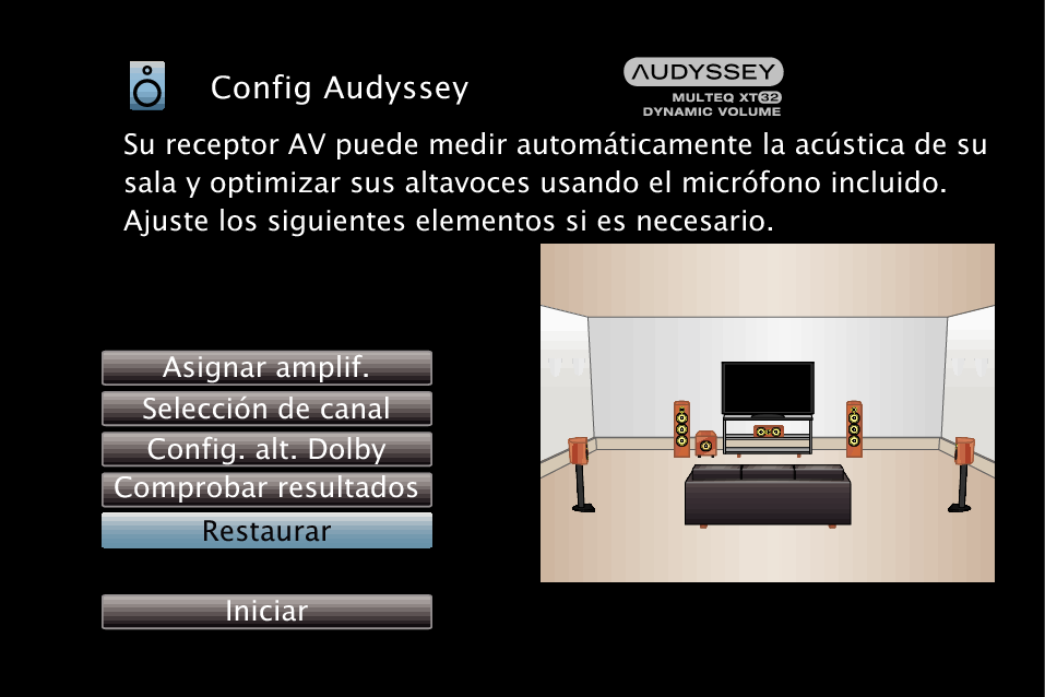 GUI AudysseySetup X3500